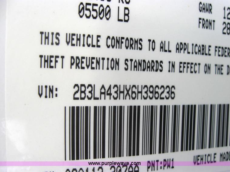 image for item 5213 2006 Dodge Charger