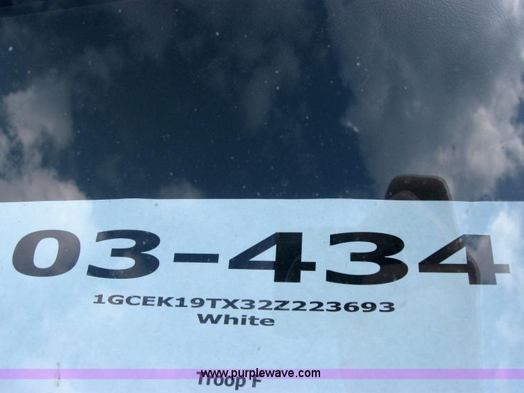 image for item 5218 2003 Chevrolet K1500 Silverado extended cab pickup truck