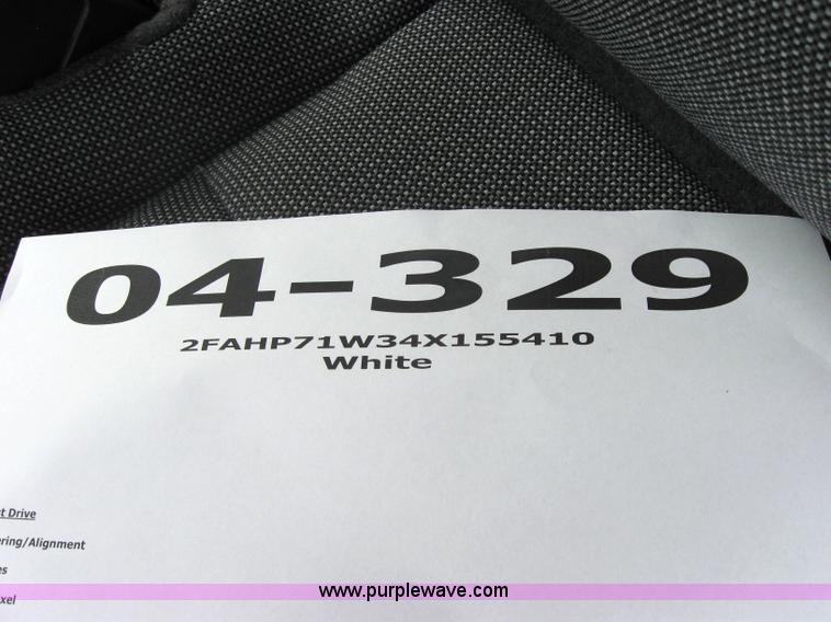 image for item 5231 2004 Ford Crown Victoria Police Interceptor