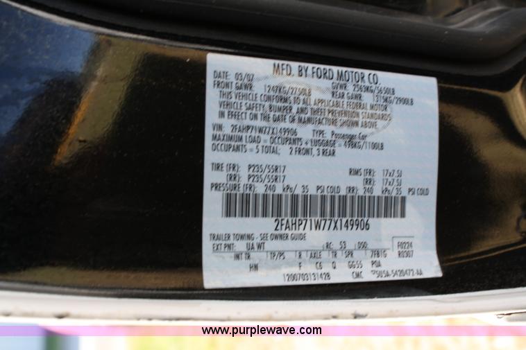 image for item 4806 2007 Ford Crown Victoria Police Interceptor