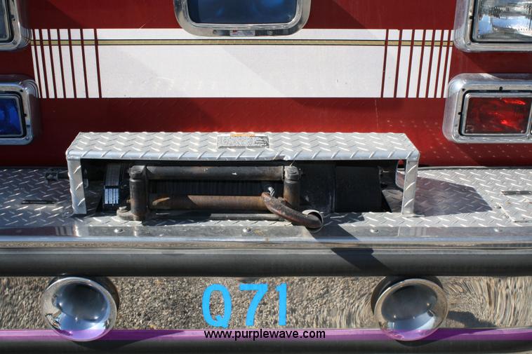 image for item 4814 1989 Emergency One Hurricane fire truck