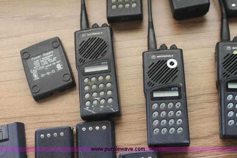 image for item 6297 (6) Motorola GTX radios