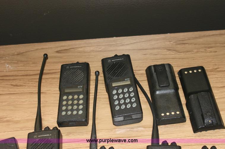 image for item 6297 (6) Motorola GTX radios