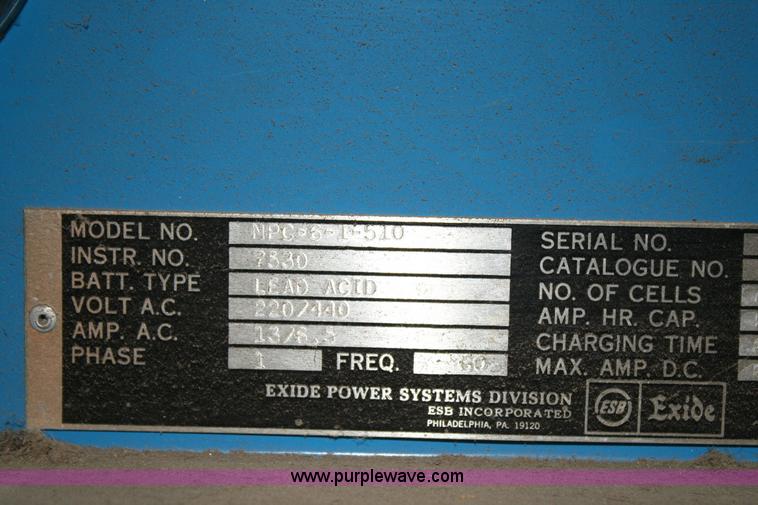 image for item 6354 Clark Lift ST-30 electric forklift