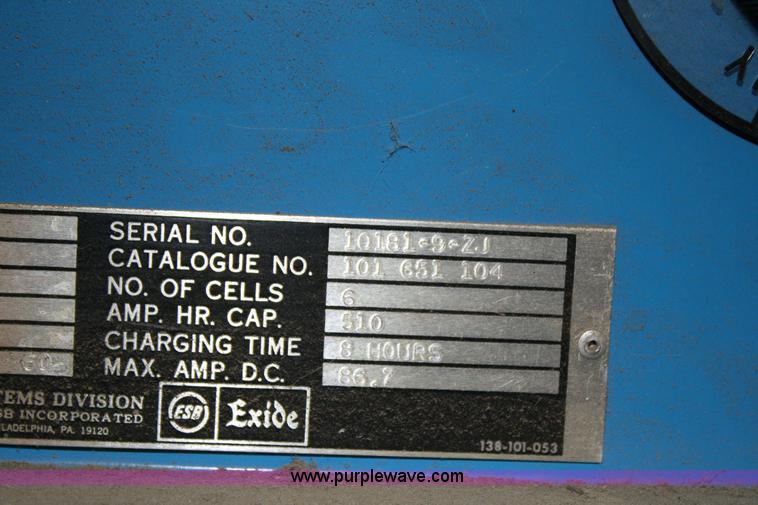 image for item 6354 Clark Lift ST-30 electric forklift