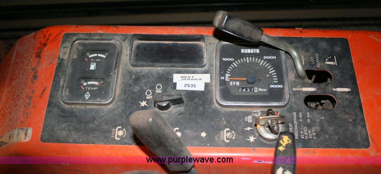 image for item 6358 Kubota F2100 riding lawn mower