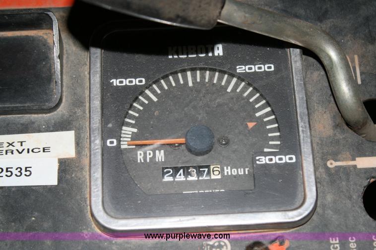 image for item 6358 Kubota F2100 riding lawn mower