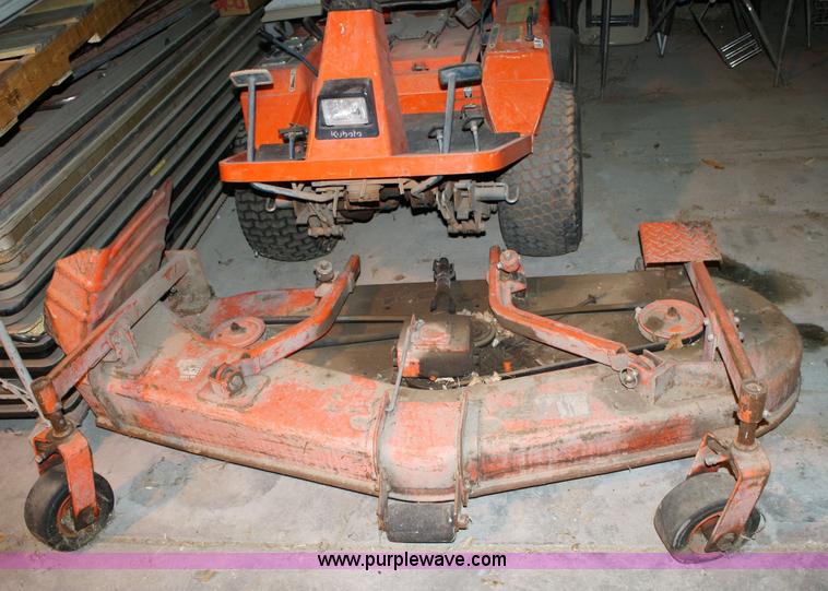 image for item 6358 Kubota F2100 riding lawn mower