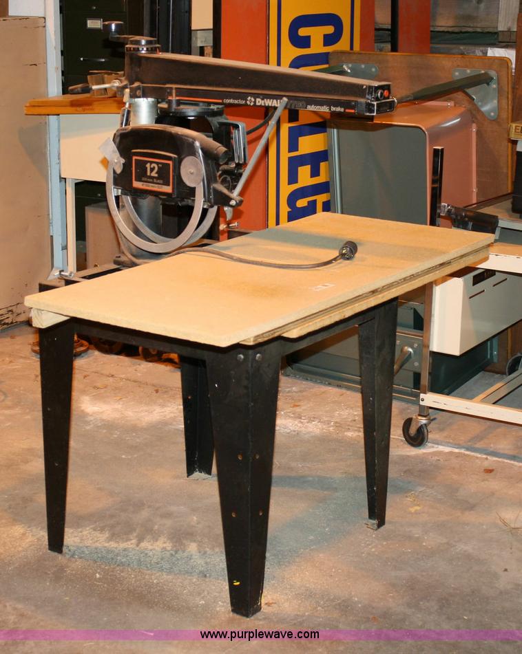 image for item 6360 DeWalt 7790 12" radial arm saw