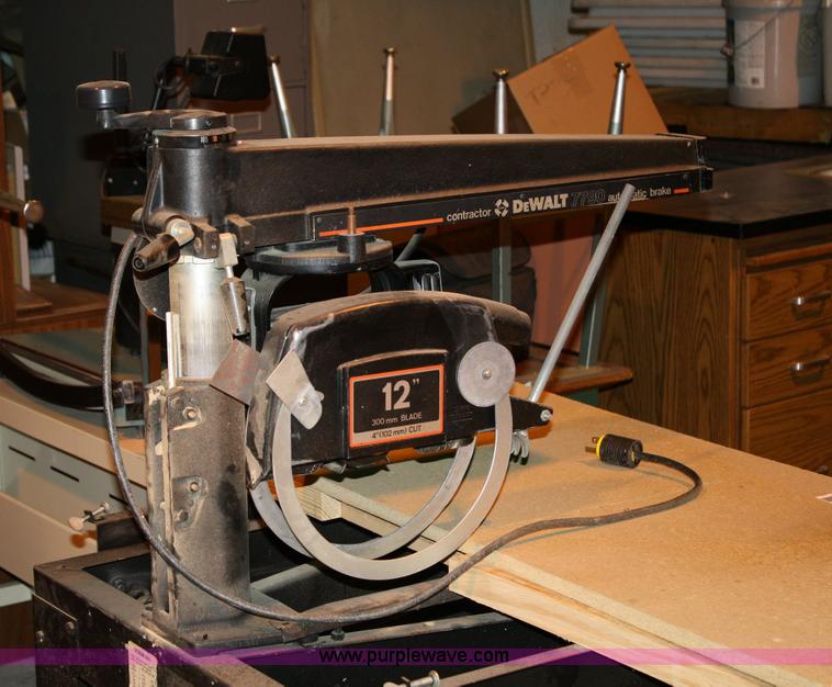 image for item 6360 DeWalt 7790 12" radial arm saw