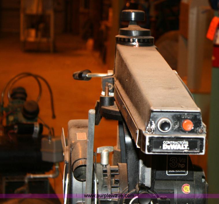 image for item 6360 DeWalt 7790 12" radial arm saw