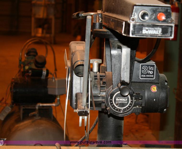 image for item 6360 DeWalt 7790 12" radial arm saw