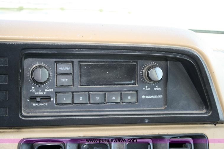 image for item 6364 1988 Dodge Ram Wagon B350