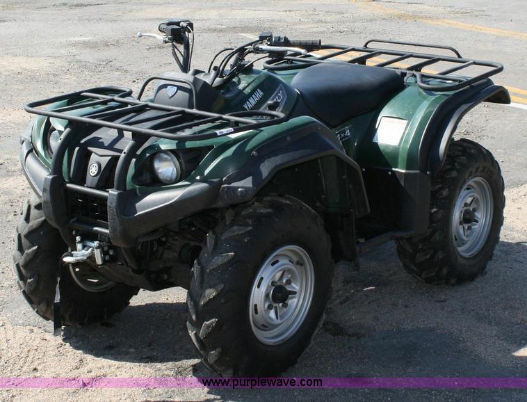 image for item 6400 2007 Yamaha Grizzly 450 4x4 ATV