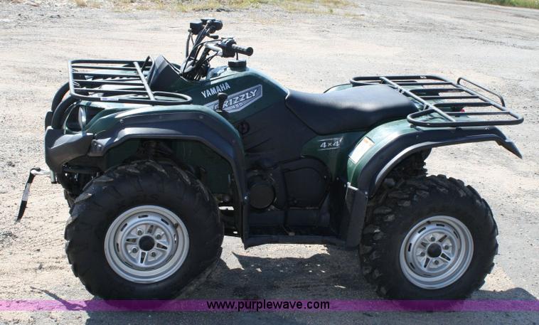 image for item 6400 2007 Yamaha Grizzly 450 4x4 ATV
