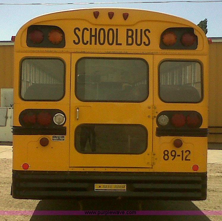image for item 9310 1990 Blue Bird school bus