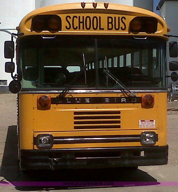 image for item 9311 1990 Blue Bird school bus