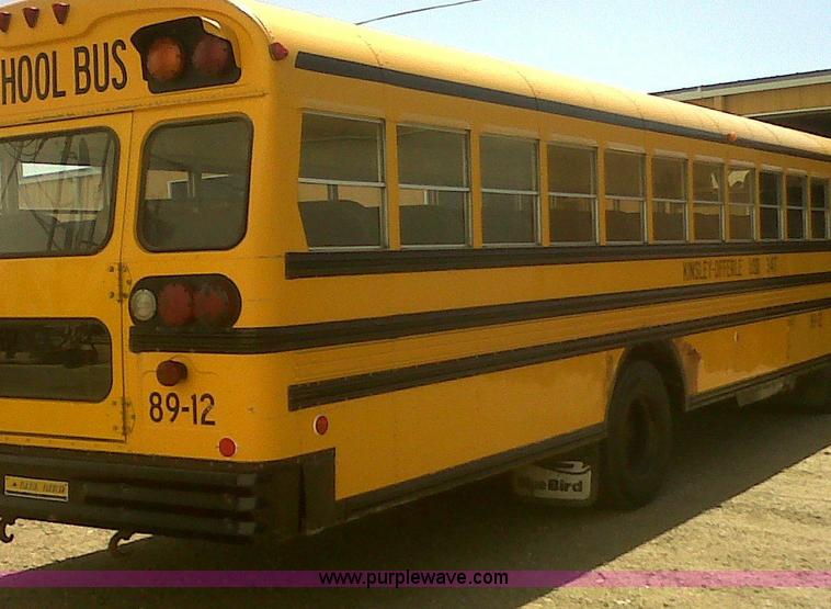 image for item 9311 1990 Blue Bird school bus