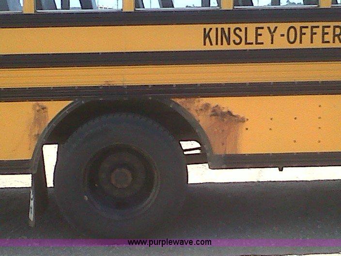 image for item 9311 1990 Blue Bird school bus