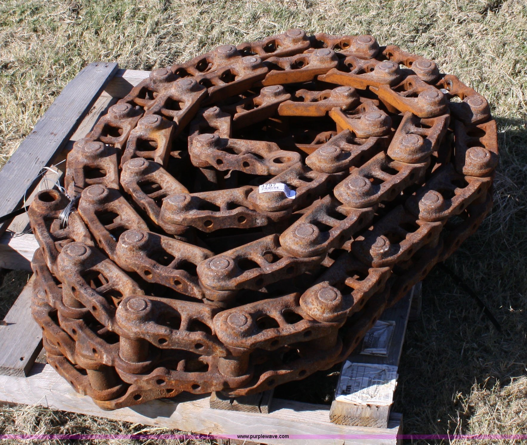 (2) John Deere 190 track hoe tracks in Shawnee, KS | Item 4797 sold