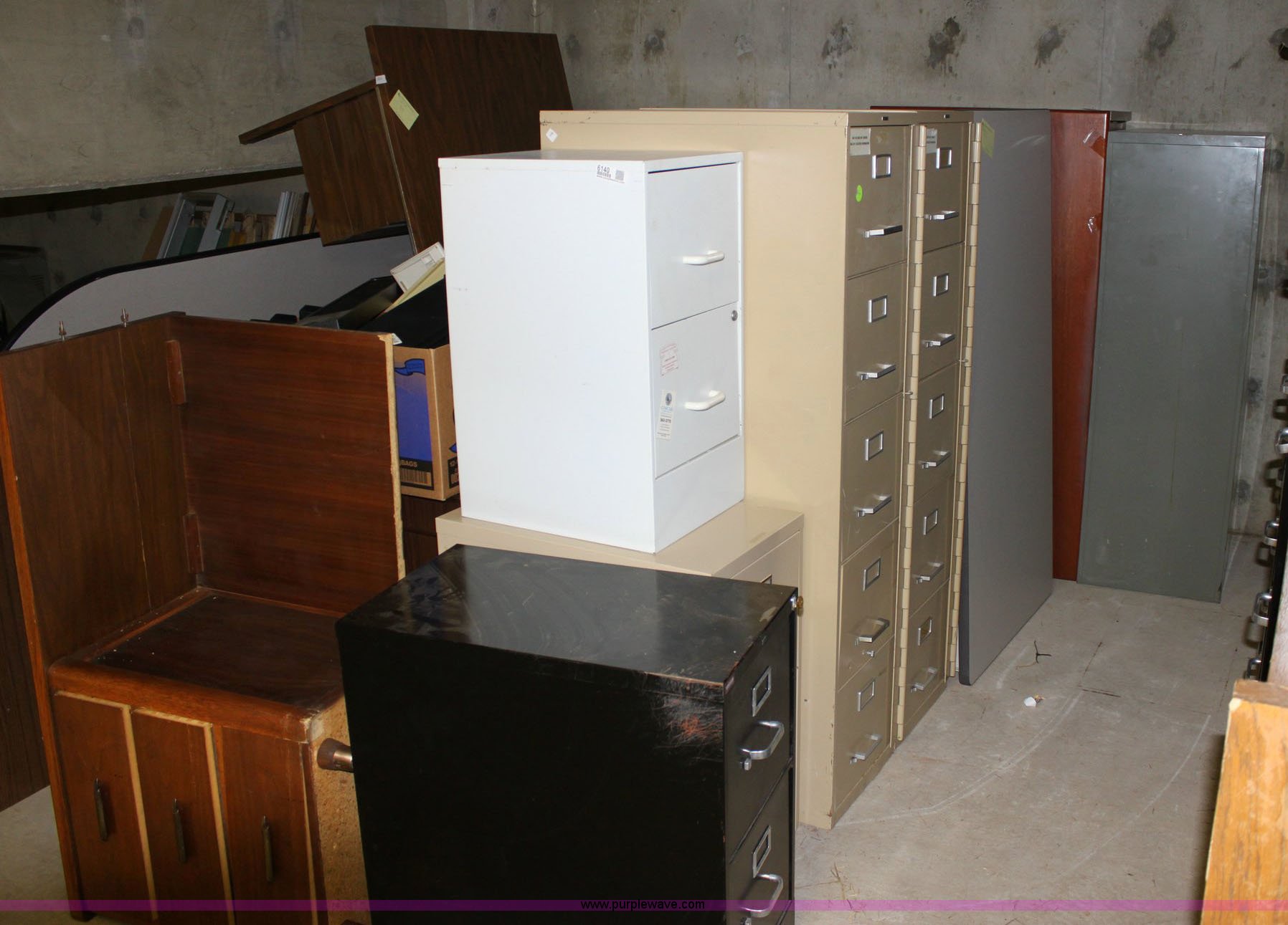 Assorted office supplies in Wichita, KS Item 6140 sold Purple Wave