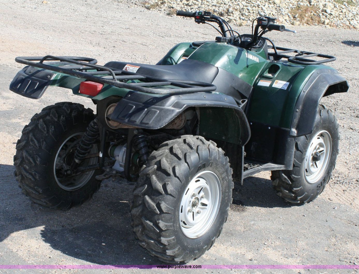 2007 Yamaha Grizzly 450 4x4 ATV in El Dorado, KS Item 6400 sold