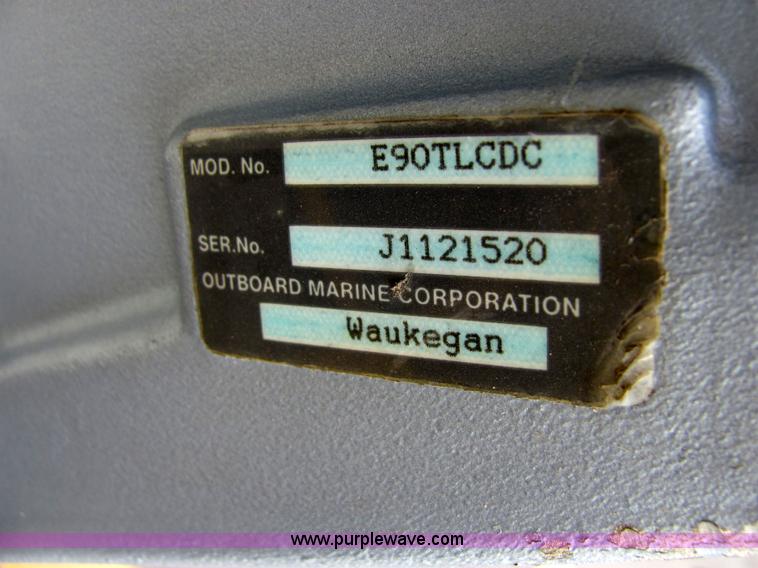 image for item 2233 1986 Speedliner 16' boat with trailer