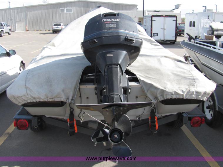 image for item 2236 1990 Tracker Pro Series Nitro 170 16' boat with trailer and cover