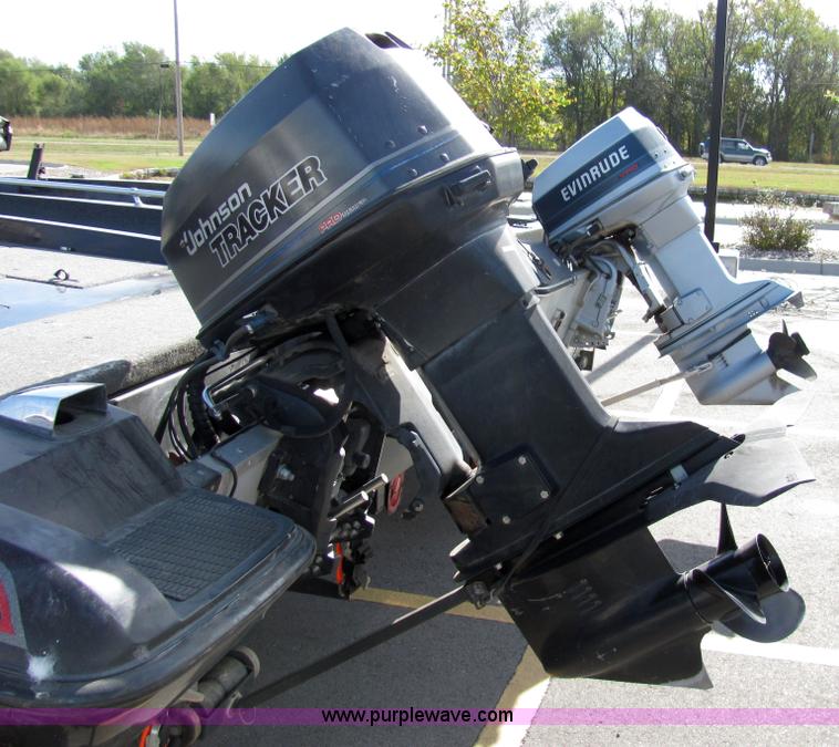 image for item 2236 1990 Tracker Pro Series Nitro 170 16' boat with trailer and cover