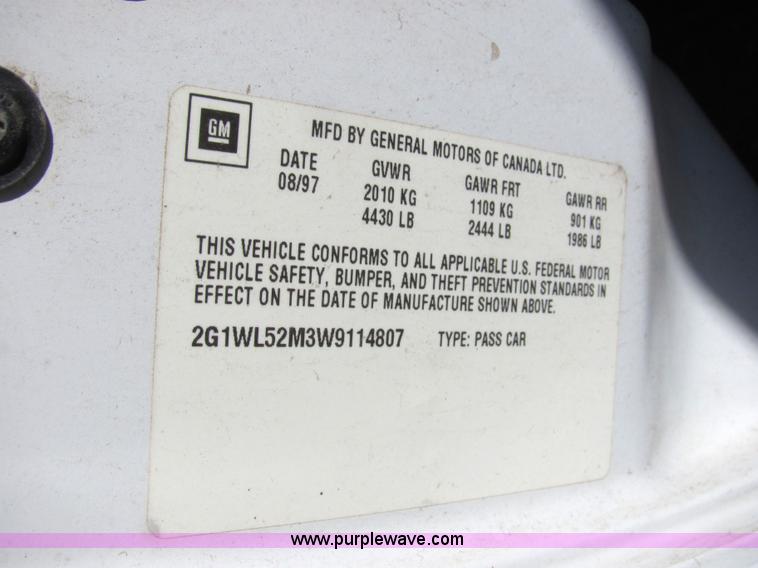 image for item 2240 1998 Chevrolet Lumina