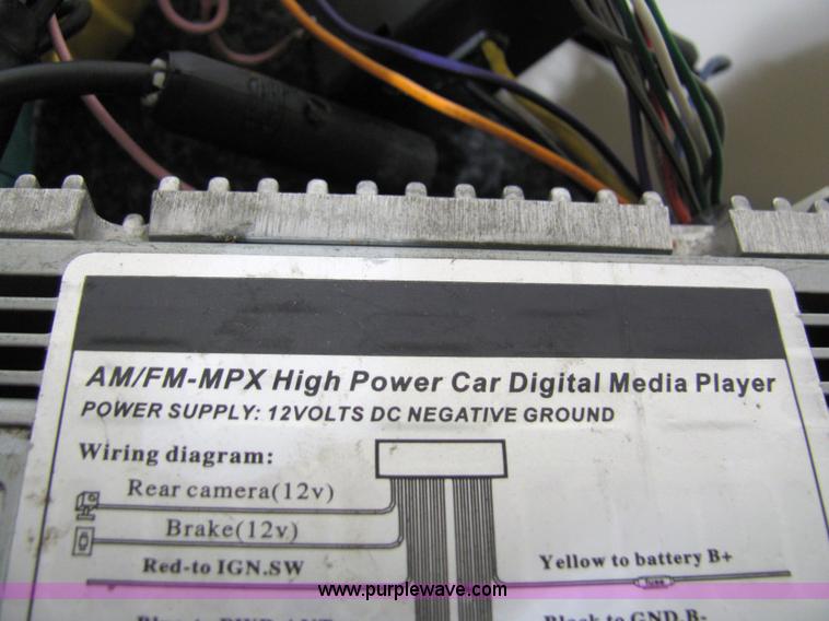 AM/FM MPX high power car digital media player in Manhattan, KS Item
