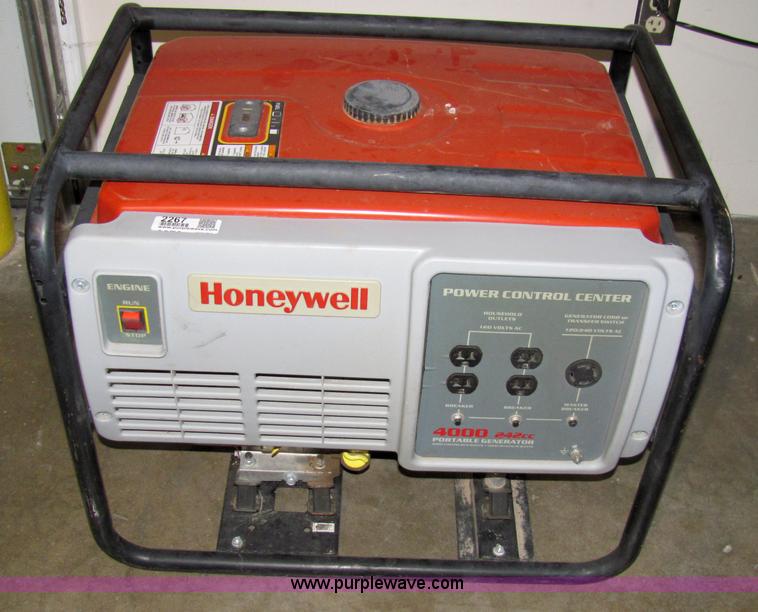 image for item 2267 Honeywell 4000 portable generator