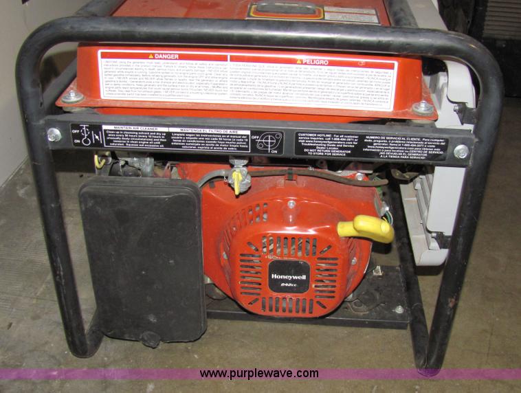 image for item 2267 Honeywell 4000 portable generator