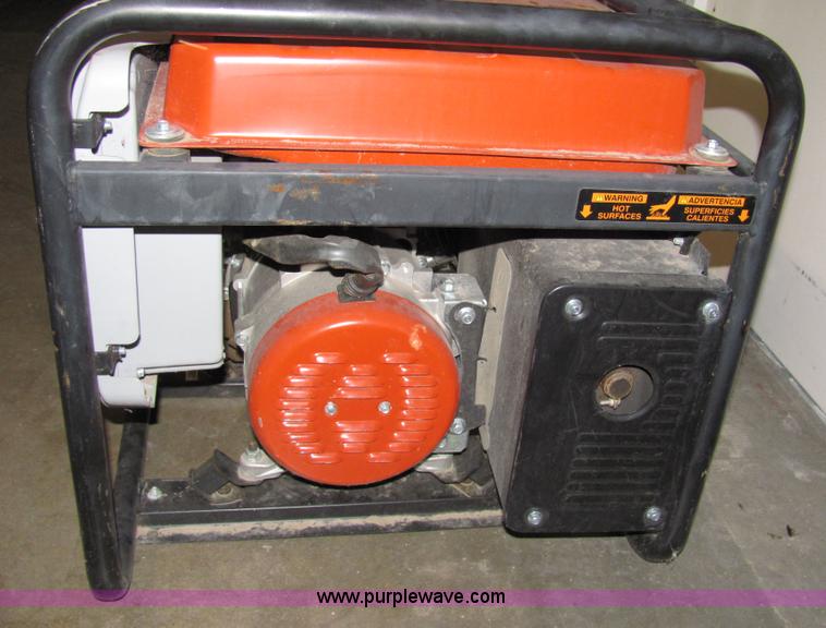 image for item 2267 Honeywell 4000 portable generator