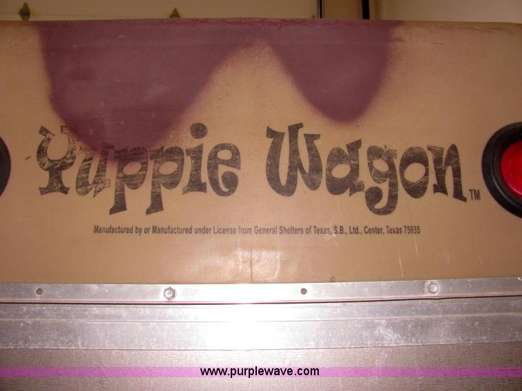 image for item 2269 Camouflaged 7' Yuppie Wagon trailer