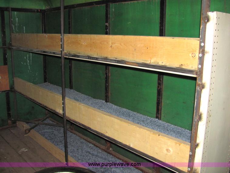 image for item 2276 1989 8' Blair enclosed trailer