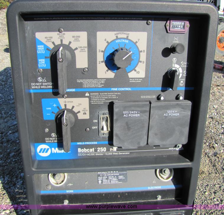 image for item 2696 Bobcat 250NT welder/generator