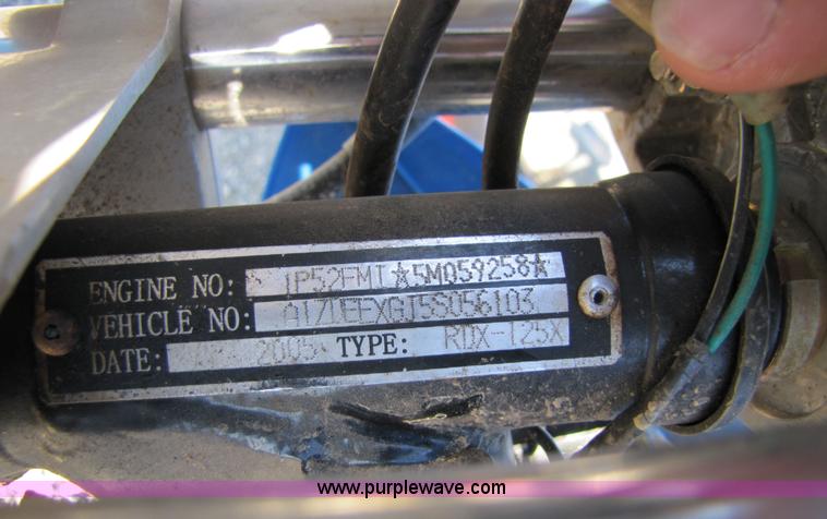 image for item 2698 2005 BBB Motorsports dirt bike