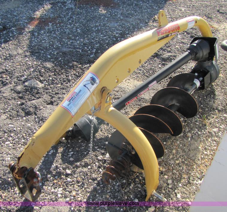 image for item 2703 Farm force post hole digger
