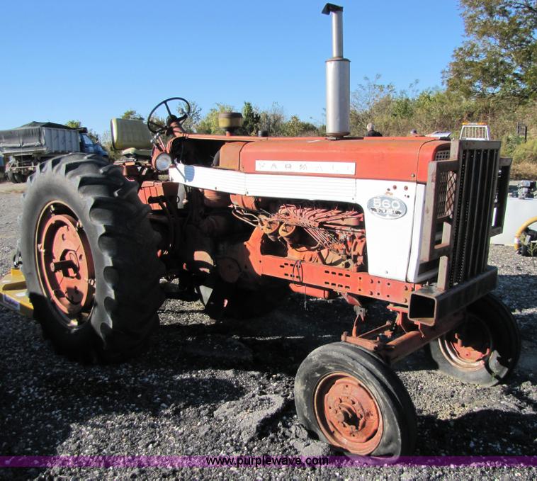 image for item 2704 1960 Farmall 560 tractor