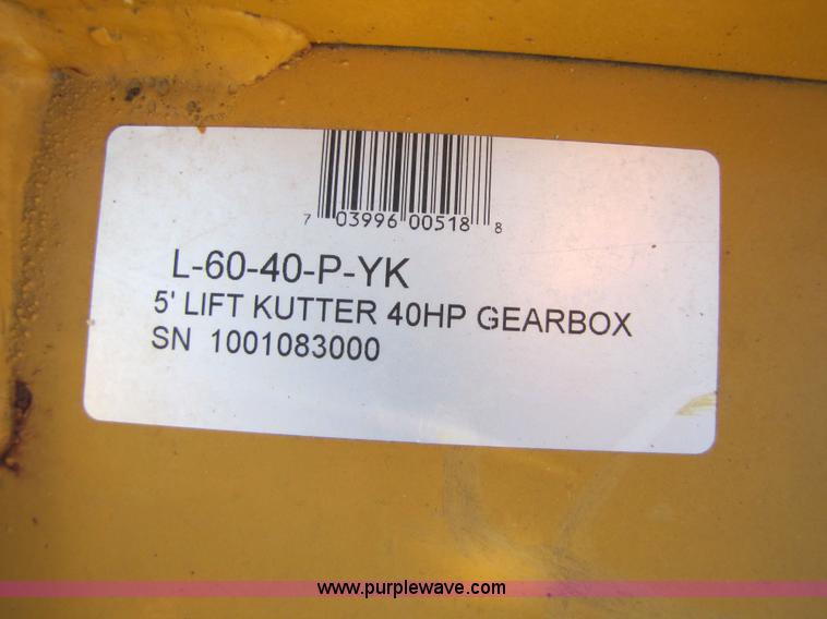 image for item 2705 King Kutter 5' rotary mower