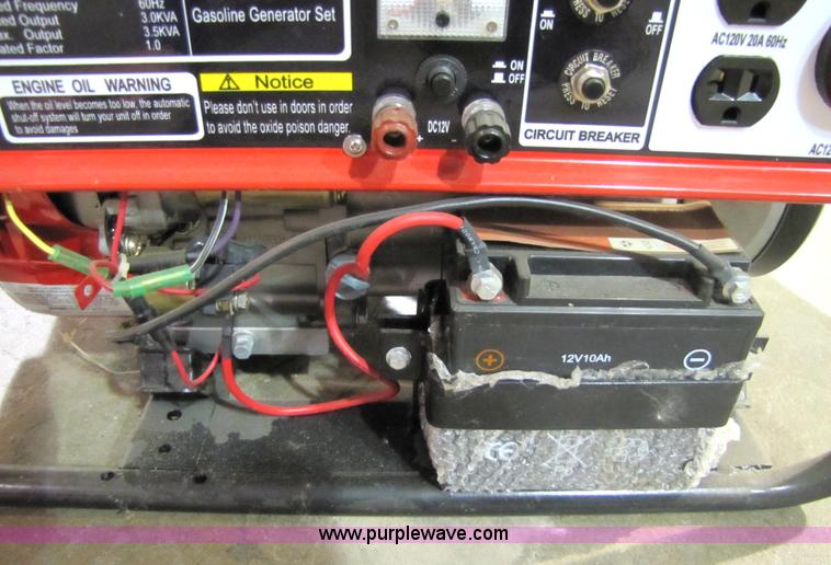 image for item 5193 Gentron Pro series 3500RV generator