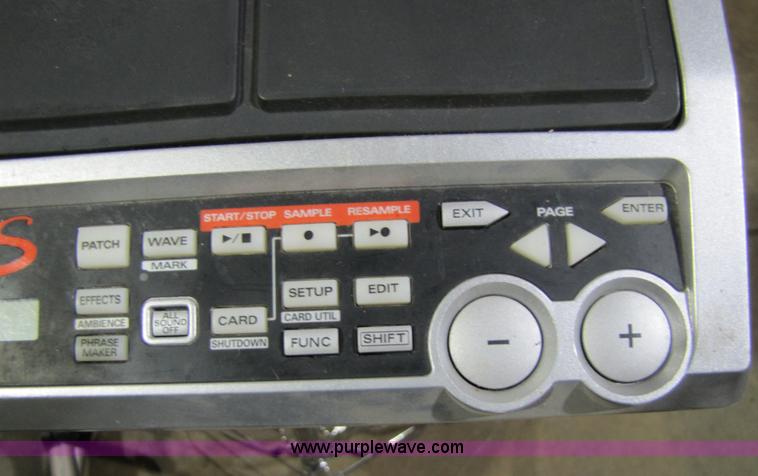 image for item 5202 Roland Percussion sound module electric drum set