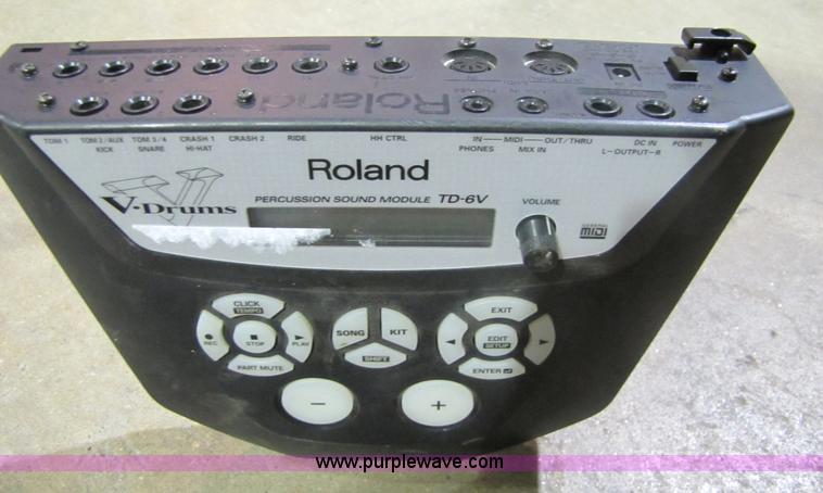 image for item 5202 Roland Percussion sound module electric drum set