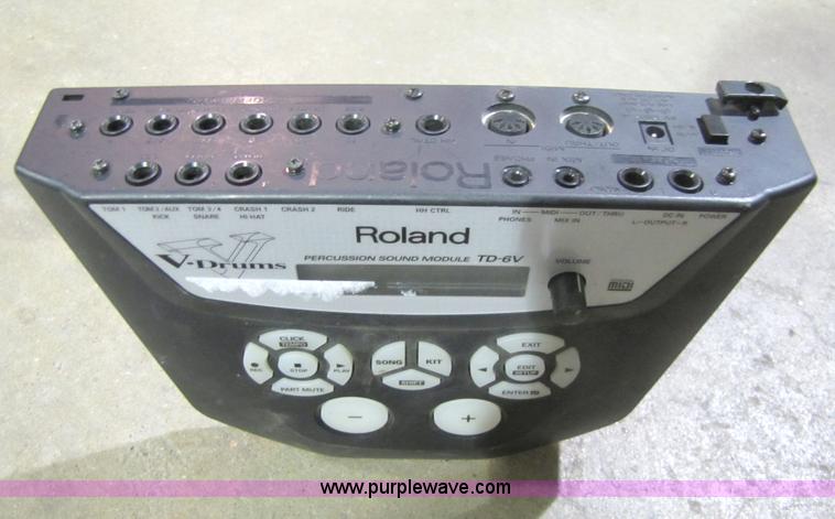 image for item 5202 Roland Percussion sound module electric drum set
