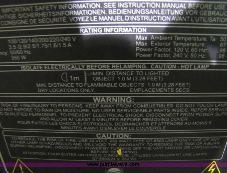 image for item 5209 Stage lighting