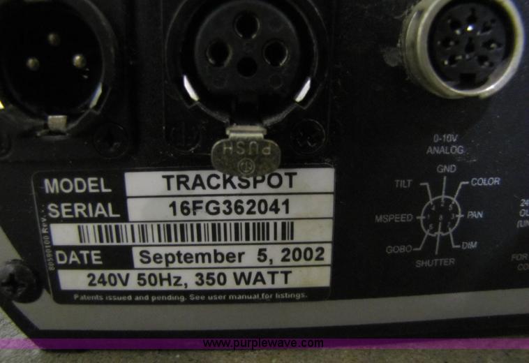 image for item 5209 Stage lighting