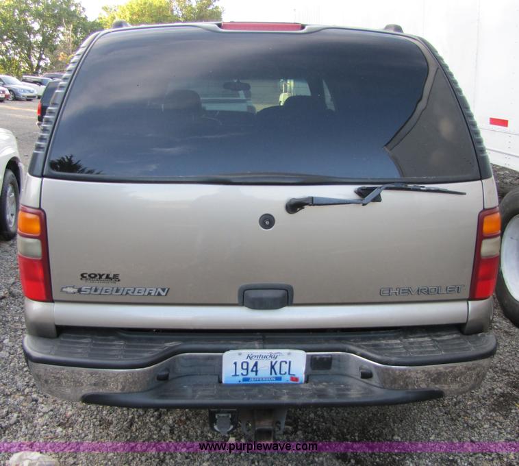 image for item 5265 2001 Chevrolet K1500 Suburban