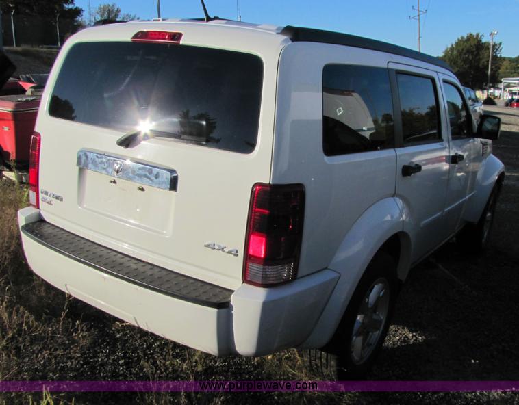 image for item 5266 2007 Dodge Nitro SLT Non-repairable certificate, parts only