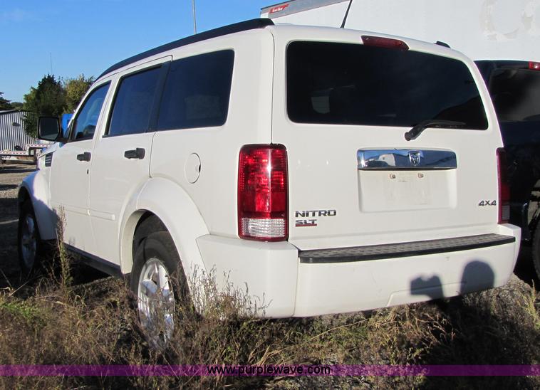 image for item 5266 2007 Dodge Nitro SLT Non-repairable certificate, parts only